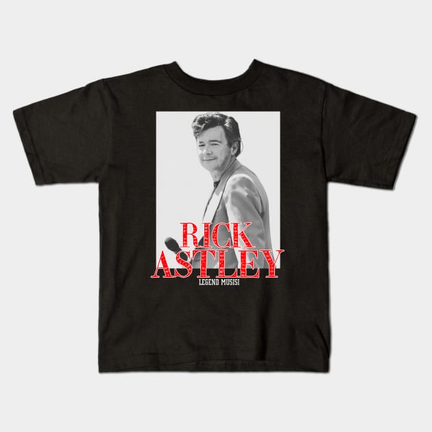 rick astley Kids T-Shirt by EPISODE ID